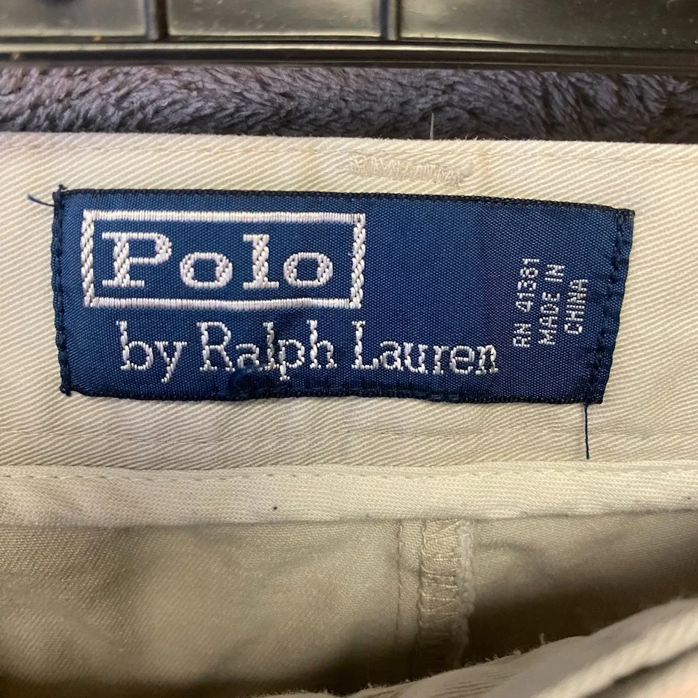 Polo Ralph Lauren Men's Shorts Size 38 Khaki Classic Chino Cotton